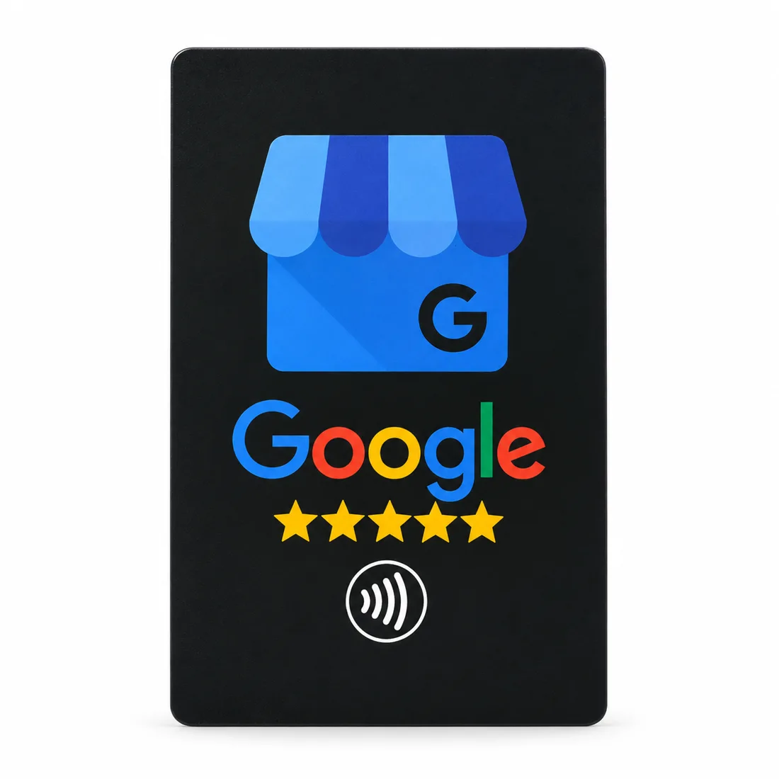 Tarjeta Google negra